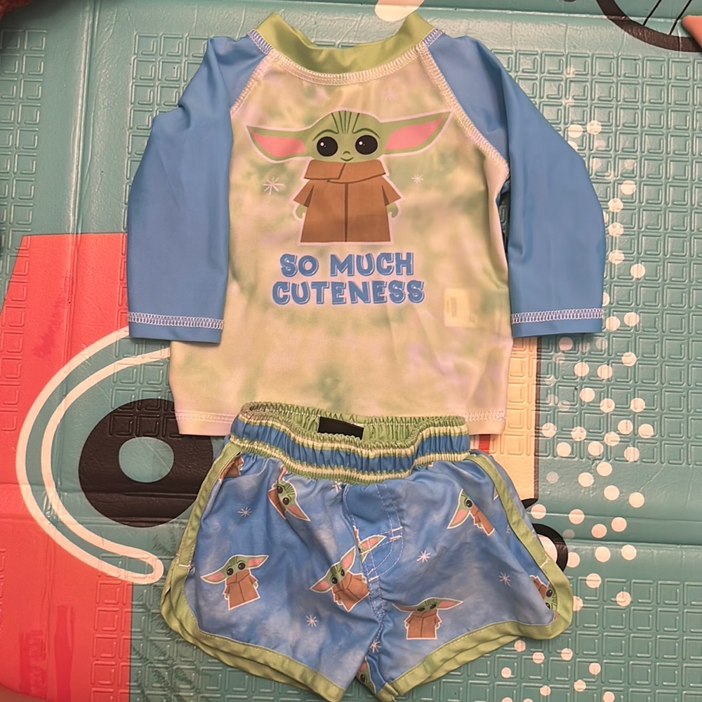 Baby boy Star-Wars swimsuit set 0/3m